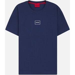 Hugo Boss Men's HUGO Laze relaxed fit T-Shirt, Blue - Navy - Size: 44