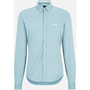 Men's Hugo Boss Pastel Blue Biado R Long Sleeved Shirt - Size: 38/Regular Men's Hugo Boss Pastel Blue Biado R Long Sleeved Shirt - Size: 38/Regular