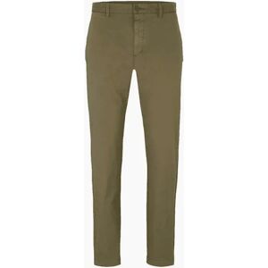 Hugo Boss Men's HUGO Embroidered Logo Khaki Chino Pants - Green Hugo Boss Men's HUGO Embroidered Logo Khaki Chino Pants - Green