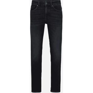 Hugo Boss Men's Delano Slim Fit Dark Blue Jeans - Black Hugo Boss Men's Delano Slim Fit Dark Blue Jeans - Black