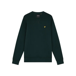 Lyle and Scott Men's Lyle & Scott Branded Dark Green Pull-over Jumper - Black - Size: 36 Lyle and Scott Men's Lyle & Scott Branded Dark Green Pull-over Jumper - Black - Size: 36