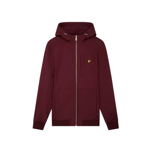 Lyle and Scott Men's Lyle & Scott Branded Logo Burgundy Hooded Softshell Jacket - Red - Size: 38/Regular Lyle and Scott Men's Lyle & Scott Branded Logo Burgundy Hooded Softshell Jacket - Red - Size: 38/Regular