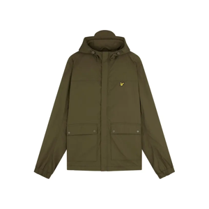 Lyle and Scott Men's Lyle & Scott Branded Olive Hooded Parka Jacket - Tan - Size: 38/Regular Lyle and Scott Men's Lyle & Scott Branded Olive Hooded Parka Jacket - Tan - Size: 38/Regular