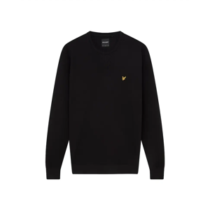 Lyle and Scott Men's Lyle & Scott Branded Black Pull-over Jumper - Size: XL Lyle and Scott Men's Lyle & Scott Branded Black Pull-over Jumper - Size: XL