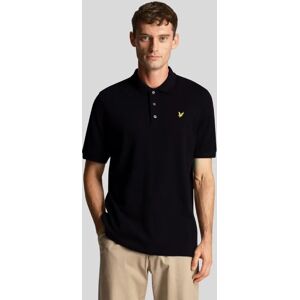 Lyle & Scott Black Polo Shirt - Relaxed Fit - Polo Shirt Lyle & Scott Black Polo Shirt - Relaxed Fit - Polo Shirt