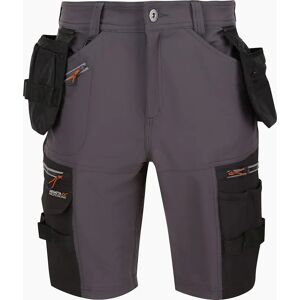 Men's Regatta Professional Mens Detachable Holster Pocket Shorts - Grey - Size: 38R Men's Regatta Professional Mens Detachable Holster Pocket Shorts - Grey - Size: 38R