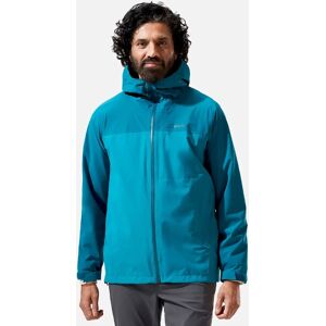 Men's Berghaus Mens Arnaby Hooded Waterproof Walking Jacket - Blue - Size: 38/Regular Men's Berghaus Mens Arnaby Hooded Waterproof Walking Jacket - Blue - Size: 38/Regular
