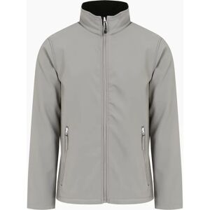 Men's Regatta Professional Mens Plain Double Layered Soft Shell Jacket - Grey - Size: 38/Regular Men's Regatta Professional Mens Plain Double Layered Soft Shell Jacket - Grey - Size: 38/Regular