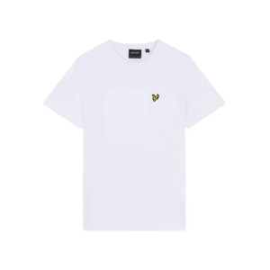 Lyle and Scott Men's Lyle & Scott Pocket On Chest White T Shirt - Size: 42 Lyle and Scott Men's Lyle & Scott Pocket On Chest White T Shirt - Size: 42