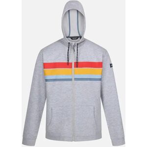 Men's Regatta Mens Shorebay II Full Zip Hoodie - Silver Grey Marl - Size: XXL Men's Regatta Mens Shorebay II Full Zip Hoodie - Silver Grey Marl - Size: XXL