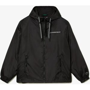 Lacoste Men's Cropped Quilted Hooded Jacket - Black - Size: 40/42/Regular Lacoste Men's Cropped Quilted Hooded Jacket - Black - Size: 40/42/Regular