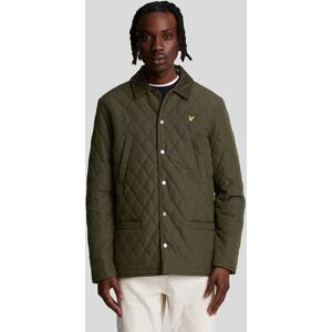 Lyle And Scott Men's Quilted Jacket - Green - Size: Regular/36 Lyle And Scott Men's Quilted Jacket - Green - Size: Regular/36
