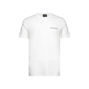 Lyle and Scott Men's Lyle & Scott Embroidered Logo Plain White T Shirt - Size: 40 Lyle and Scott Men's Lyle & Scott Embroidered Logo Plain White T Shirt - Size: 40