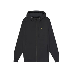Lyle and Scott Men's Lyle & Scott Branded Gunmetal Grey Softshell Jacket - Black - Size: 42/Regular Lyle and Scott Men's Lyle & Scott Branded Gunmetal Grey Softshell Jacket - Black - Size: 42/Regular