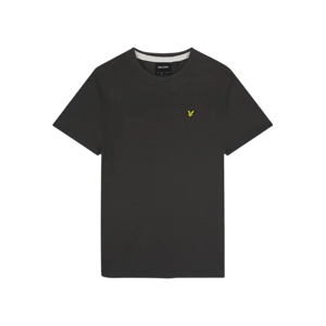 Lyle and Scott Men's Lyle & Scott Slub Plain Gunmetal Grey T Shirt - Black - Size: 42 Lyle and Scott Men's Lyle & Scott Slub Plain Gunmetal Grey T Shirt - Black - Size: 42