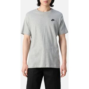 Men's NIKE Mens Club T Shirts Crew Neck Short Sleeve Athletic Cotton Summer Retro Tee - Grey - Size: 40 Men's NIKE Mens Club T Shirts Crew Neck Short Sleeve Athletic Cotton Summer Retro Tee - Grey - Size: 40