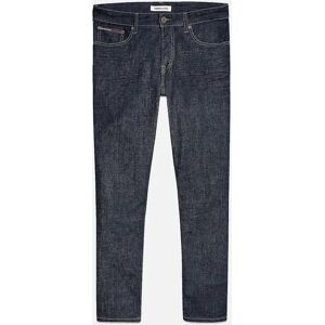 Tommy Hilfiger Men's Tommy Jeans Ryan Regular Straight Jeans - Rico Dark Rinse Stretch - Black - Size: 28/30 Tommy Hilfiger Men's Tommy Jeans Ryan Regular Straight Jeans - Rico Dark Rinse Stretch - Black - Size: 28/30