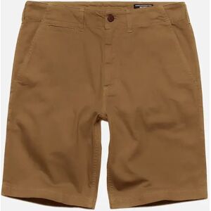 Men's Superdry Vintage Officer Chino Shorts - Sandstone - Brown - Size: 32/34 Men's Superdry Vintage Officer Chino Shorts - Sandstone - Brown - Size: 32/34