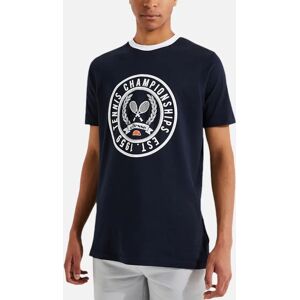 Men's ELLESSE SEGNA Mens T Shirts Crew Neck Short Sleeve Cotton Summer Holiday Tee NEW - Navy - Size: 42 Men's ELLESSE SEGNA Mens T Shirts Crew Neck Short Sleeve Cotton Summer Holiday Tee NEW - Navy - Size: 42