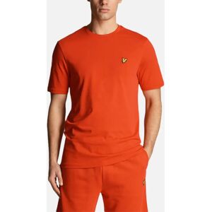 Lyle and Scott Men's Lyle & Scott Mens Short Sleeve T Shirts Regular Fit Crew Neck Summer Cotton Tee - Red - Size: 44 Lyle and Scott Men's Lyle & Scott Mens Short Sleeve T Shirts Regular Fit Crew Neck Summer Cotton Tee - Red - Size: 44