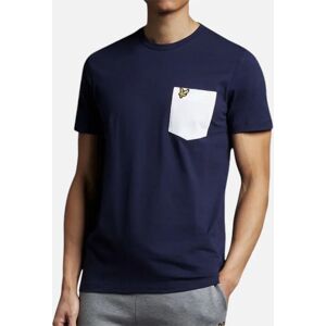 Lyle and Scott Men's Lyle & Scott Mens T Shirts Pocket Logo Crew Neck Summer Beach Cotton Tee NEW - Navy - Size: 40 Lyle and Scott Men's Lyle & Scott Mens T Shirts Pocket Logo Crew Neck Summer Beach Cotton Tee NEW - Navy - Size: 40