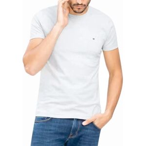 Men's Tommy Hilfiger 10839 Mens T Shirts Crew Neck Short Sleeve Summer Soft Cotton Tee - Grey - Size: 36 Men's Tommy Hilfiger 10839 Mens T Shirts Crew Neck Short Sleeve Summer Soft Cotton Tee - Grey - Size: 36