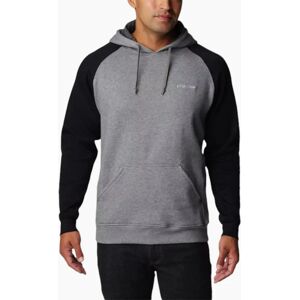 Men's Columbia HART MOUNTAIN II Mens Hoodies Regular Cotton Pullover Hooded Jumpers - Grey - Size: 44 Men's Columbia HART MOUNTAIN II Mens Hoodies Regular Cotton Pullover Hooded Jumpers - Grey - Size: 44