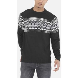 Men's BRAVE SOUL Mens Pullover Jumper Long Sleeve Crew Neck Sweater Plain Casual Top - Black - Size: 38 Men's BRAVE SOUL Mens Pullover Jumper Long Sleeve Crew Neck Sweater Plain Casual Top - Black - Size: 38