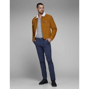Men's Jack & Jones Marco Chinos - Navy - Size: 36 32 Men's Jack & Jones Marco Chinos - Navy - Size: 36 32