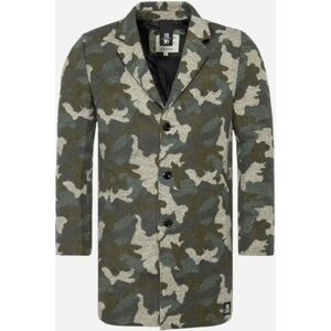 Men's TOM TAILOR Mens Trench Over Coat Wool Winter Long Jacket Formal Office Outwear - Green/Multi - Size: 44/Regular Men's TOM TAILOR Mens Trench Over Coat Wool Winter Long Jacket Formal Office Outwear - Green/Multi - Size: 44/Regular