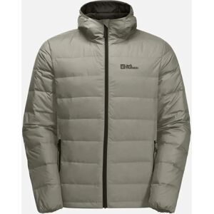 Men's Jack Wolfskin Mens Ather Padded Down Jacket - Grey - Size: 40/Regular Men's Jack Wolfskin Mens Ather Padded Down Jacket - Grey - Size: 40/Regular