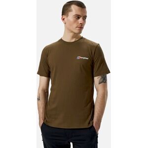 Men's Berghaus Mens Organic Front & Back Logo Cotton T-Shirt - Tan - Size: 38 Men's Berghaus Mens Organic Front & Back Logo Cotton T-Shirt - Tan - Size: 38