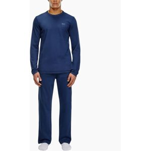 Men's Diesel Mens Pyjamas Set Long Sleeve Sleepwear T-Shirt Cotton 2 PC Loungewear NEW - Navy - Size: S Men's Diesel Mens Pyjamas Set Long Sleeve Sleepwear T-Shirt Cotton 2 PC Loungewear NEW - Navy - Size: S