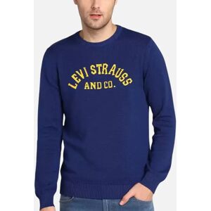 Levi's Men's Levis Mens Sweatshirts Jumper Sweat Retro Crew Neck Casual Cotton Levi Sweater - Navy - Size: XL Levi's Men's Levis Mens Sweatshirts Jumper Sweat Retro Crew Neck Casual Cotton Levi Sweater - Navy - Size: XL