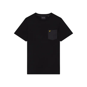 Lyle and Scott Men's Lyle & Scott Tonal Pocket Bristol Black T-Shirt - Size: 38 Lyle and Scott Men's Lyle & Scott Tonal Pocket Bristol Black T-Shirt - Size: 38