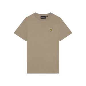 Lyle and Scott Men's Lyle & Scott Branded Chest Logo Sage Uniform Green T-Shirt - Tan - Size: 38 Lyle and Scott Men's Lyle & Scott Branded Chest Logo Sage Uniform Green T-Shirt - Tan - Size: 38