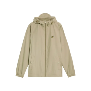 Lyle and Scott Men's Lyle & Scott Branded Sage Unifrom Hooded Short Green Lightweight Jacket - Tan - Size: 40/Regular Lyle and Scott Men's Lyle & Scott Branded Sage Unifrom Hooded Short Green Lightweight Jacket - Tan - Size: 40/Regular