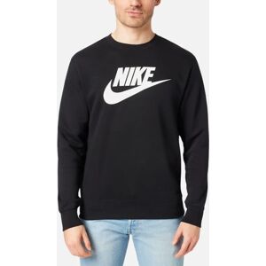 Men's NIKE DQ4912 Mens Sweatshirt Sportswear Club Fleece Crew Neck Pullover Jumper New - Black - Size: 42 Men's NIKE DQ4912 Mens Sweatshirt Sportswear Club Fleece Crew Neck Pullover Jumper New - Black - Size: 42