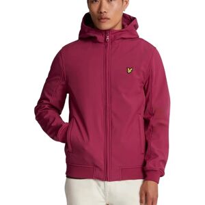 Lyle and Scott Men's Lyle & Scott Branded Rich Burgundy Fleece Back Softshell Jacket - Red - Size: 44/Regular Lyle and Scott Men's Lyle & Scott Branded Rich Burgundy Fleece Back Softshell Jacket - Red - Size: 44/Regular