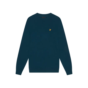 Lyle and Scott Men's Lyle & Scott Crew Neck Apres Navy Blue Pull Over Jumper - Size: M Lyle and Scott Men's Lyle & Scott Crew Neck Apres Navy Blue Pull Over Jumper - Size: M