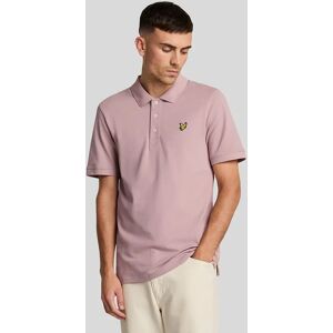 Lyle And Scott Men's Cotton Polo Shirt - Pink - Size: 40 Lyle And Scott Men's Cotton Polo Shirt - Pink - Size: 40