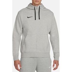 Men's NIKE CW6887 Mens Fleece Hoodie Long Sleeve Swoosh Park 20 Full Zip Soccer Hoody - Grey - Size: 40 Men's NIKE CW6887 Mens Fleece Hoodie Long Sleeve Swoosh Park 20 Full Zip Soccer Hoody - Grey - Size: 40