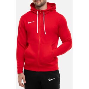Men's NIKE CW6887 Mens Fleece Hoodie Long Sleeve Swoosh Park 20 Full Zip Soccer Hoody - Red - Size: 36 Men's NIKE CW6887 Mens Fleece Hoodie Long Sleeve Swoosh Park 20 Full Zip Soccer Hoody - Red - Size: 36