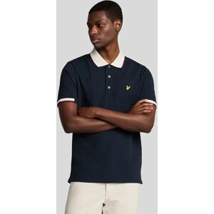 Lyle And Scott Men's Half Tipped Polo Shirt - Black - Size: 44 Lyle And Scott Men's Half Tipped Polo Shirt - Black - Size: 44
