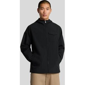 Lyle And Scott Men's Hooded Transitional Jacket - Black - Size: Regular/34 Lyle And Scott Men's Hooded Transitional Jacket - Black - Size: Regular/34