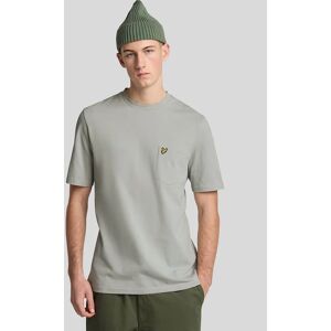 Lyle And Scott Men's Pique Pocket T-Shirt - Grey - Size: 36 Lyle And Scott Men's Pique Pocket T-Shirt - Grey - Size: 36