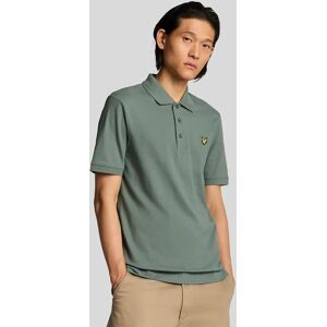 Lyle And Scott Men's Cotton Polo Shirt - Green - Size: 42 Lyle And Scott Men's Cotton Polo Shirt - Green - Size: 42