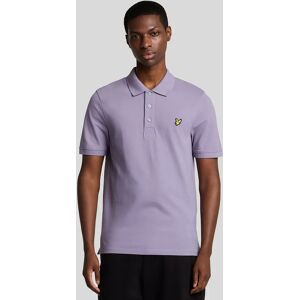 Lyle And Scott Men's Cotton Polo Shirt - Purple - Size: 42 Lyle And Scott Men's Cotton Polo Shirt - Purple - Size: 42