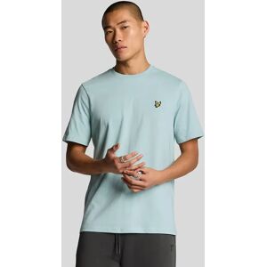 Lyle And Scott Men's Cotton Crew Neck T-Shirt - Blue - Size: 42 Lyle And Scott Men's Cotton Crew Neck T-Shirt - Blue - Size: 42