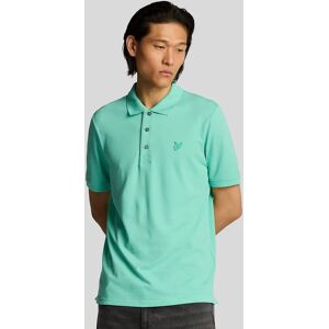 Lyle And Scott Men's Superfine Cotton Polo Shirt - Blue - Size: 44 Lyle And Scott Men's Superfine Cotton Polo Shirt - Blue - Size: 44